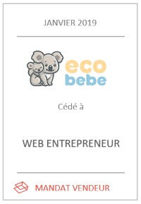 Cession du e-commerce Eco-bebe.com